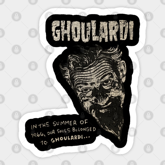 Ghoulardi Theater 1963 Sticker by Thrift Haven505